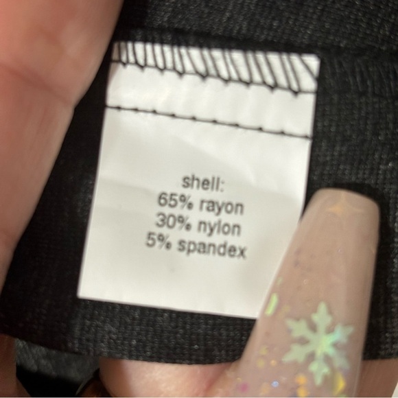 Hutch Dress NWT LARGE DARK AND LIGHT GREY combo - Picture 9 of 9